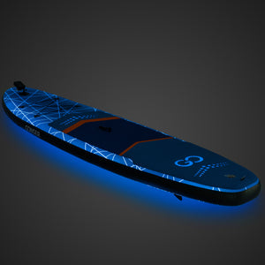 LED Stand Up Paddle LASER 320 cm schwarz