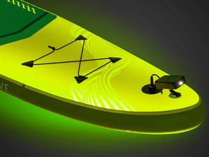 LED Stand up Paddle MAGIC 335 cm grün