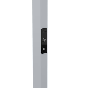 LED Stehlampe LANA dimmbar mit Bewegungsmelder silber