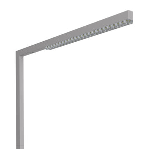 LED Stehlampe ELAYA dimmbar mit Bewegungsmelder silber