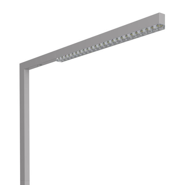 LED Stehlampe ELAYA dimmbar mit Bewegungsmelder silber