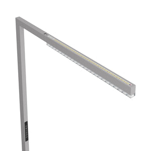 LED Stehlampe ELAYA dimmbar mit Bewegungsmelder silber
