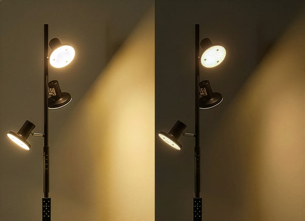 LED Stehlampe FLUMMY dimmbar schwarz