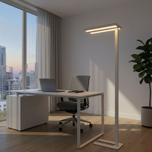 LED Stehlampe LANA dimmbar weiss