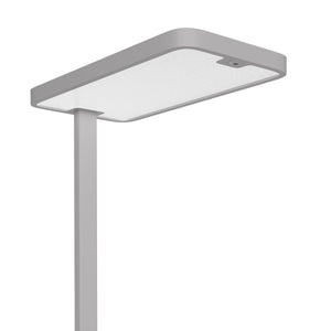 LED Stehlampe LASSY dimmbar mit Bewegungsmelder silber