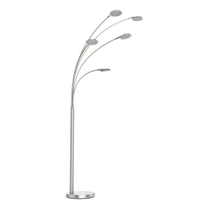 LED Stehlampe SPYRO dimmbar silber