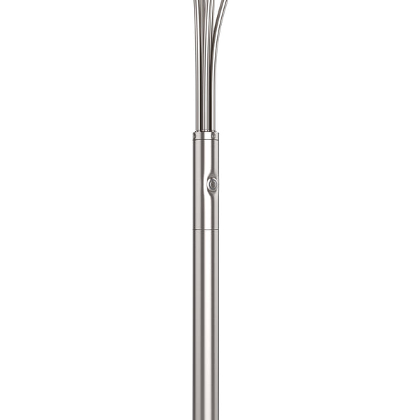 LED Stehlampe SPYRO dimmbar silber