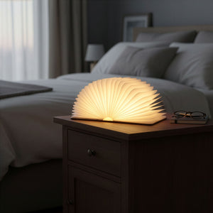 LED Tischlampe Buchlampe 21 x 17 cm