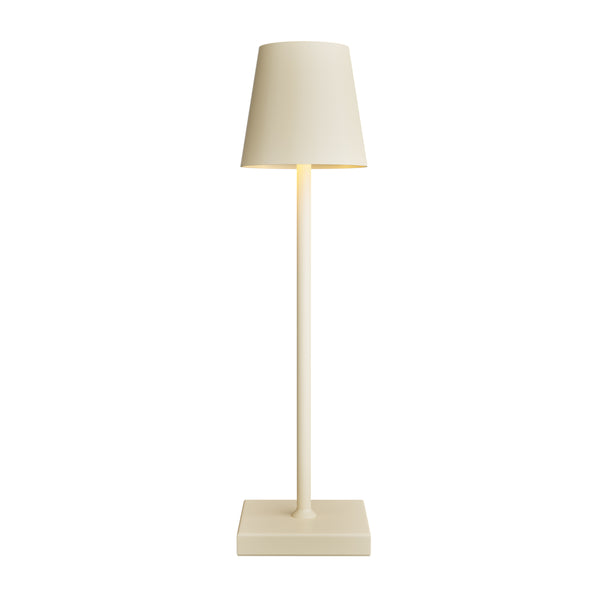 LED Tischlampe MEIRA beige