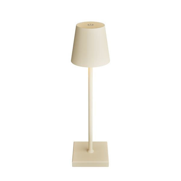 LED Tischlampe MEIRA beige