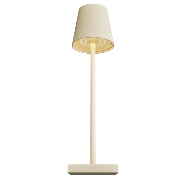 LED Tischlampe MEIRA beige