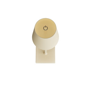 LED Tischlampe MEIRA beige