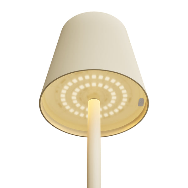 LED Tischlampe MEIRA beige