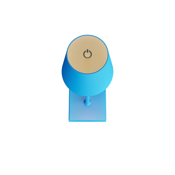 LED Tischlampe MEIRA hellblau