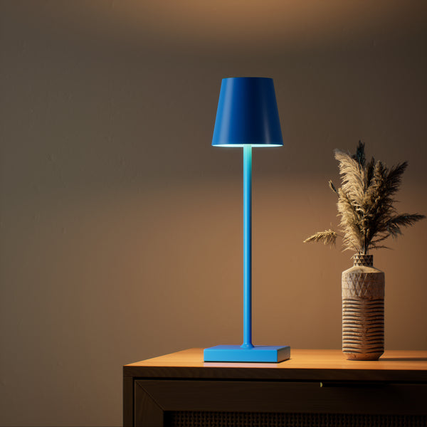 LED Tischlampe MEIRA hellblau