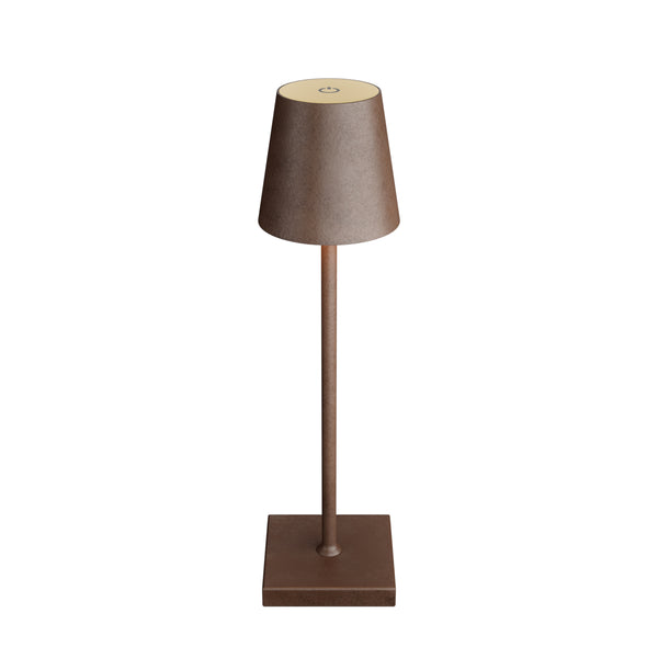 LED Tischlampe MEIRA braun