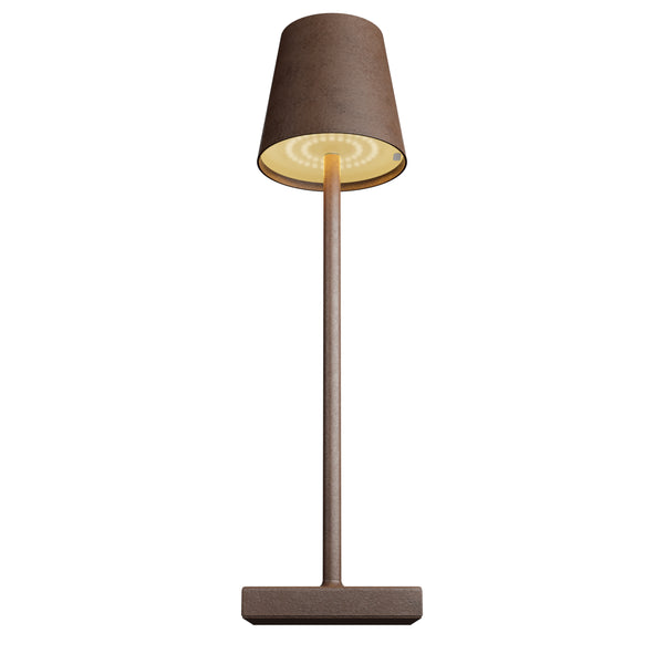 LED Tischlampe MEIRA braun