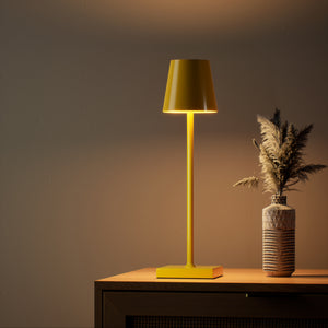 LED Tischlampe MEIRA gelb