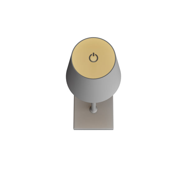 LED Tischlampe MEIRA grau