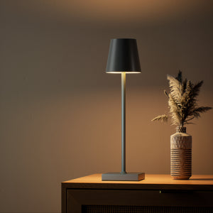 LED Tischlampe MEIRA grau