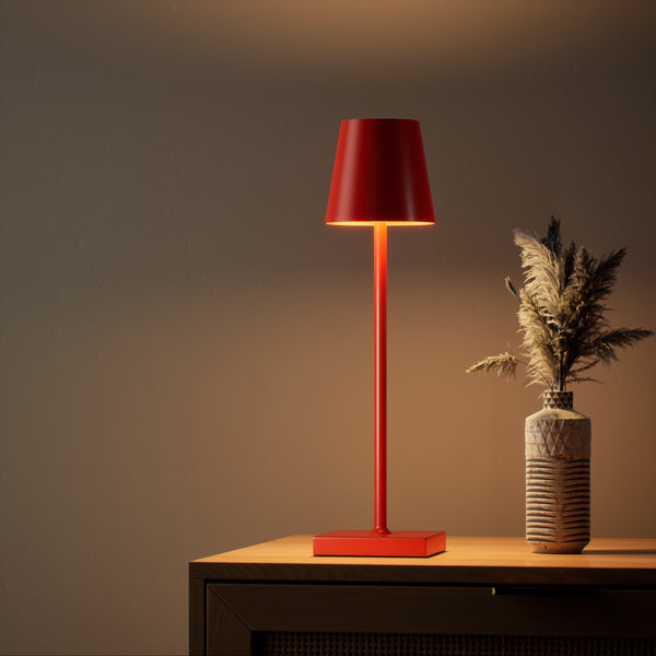 LED Tischlampe MEIRA orange