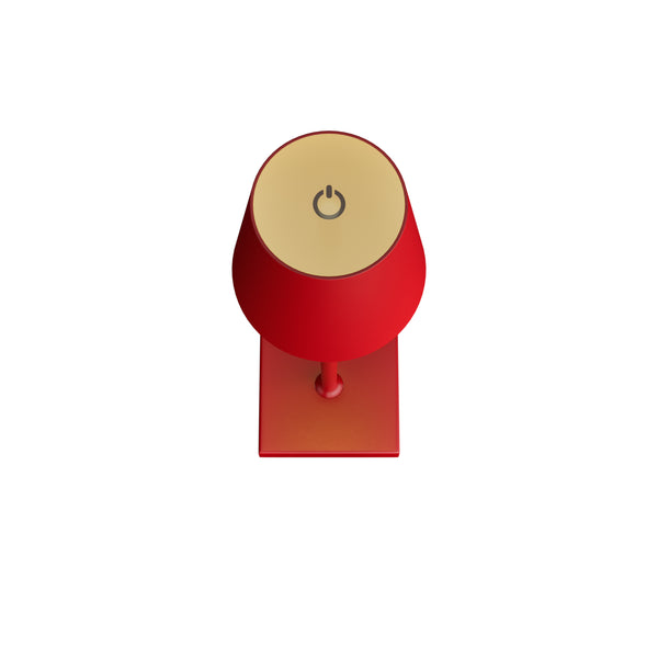 LED Tischlampe MEIRA rot