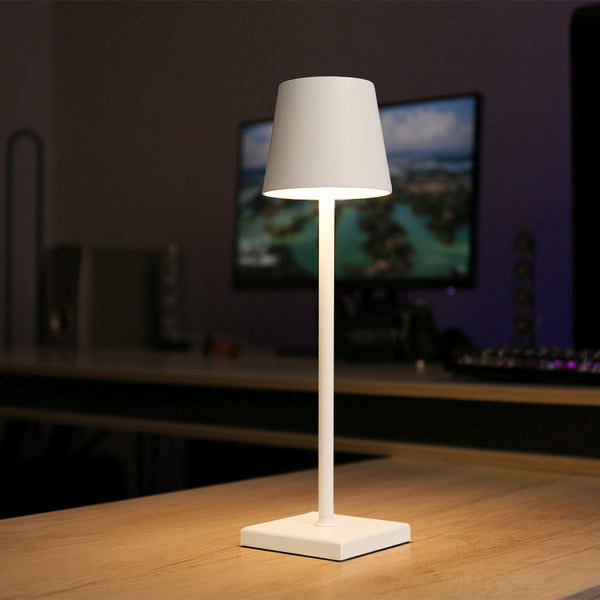 LED Tischlampe MEIRA weiss