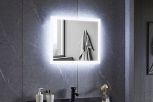 Specchio da parete a LED 50 x 60 cm