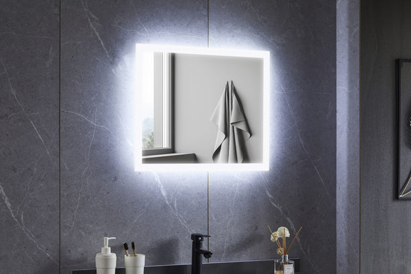 Specchio da parete a LED 50 x 60 cm