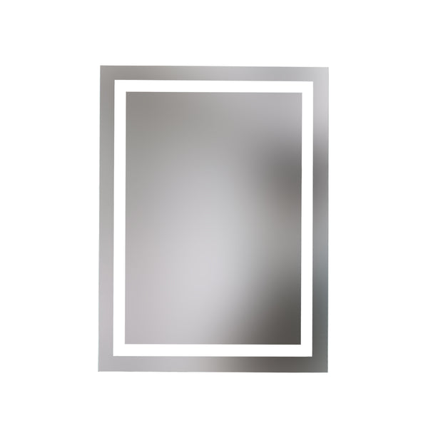 Specchio da parete a LED 80 x 60 cm