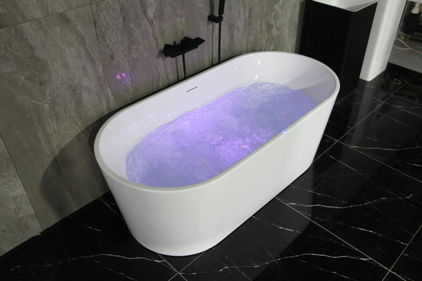 LED Whirlpool Badewanne LIAN 260L