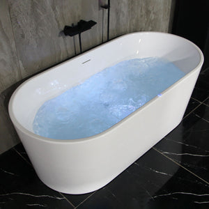 LED Whirlpool Badewanne LIAN 260L