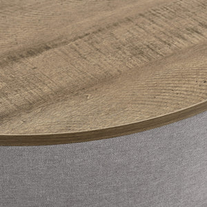 Couchtisch Tauranga Rund Holzfarben/Grau