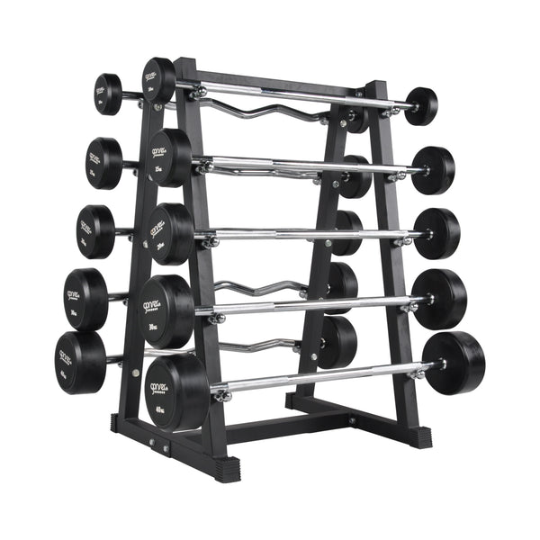 Langhanteln TIGER Komplettset 10-40 kg inkl. Ständer