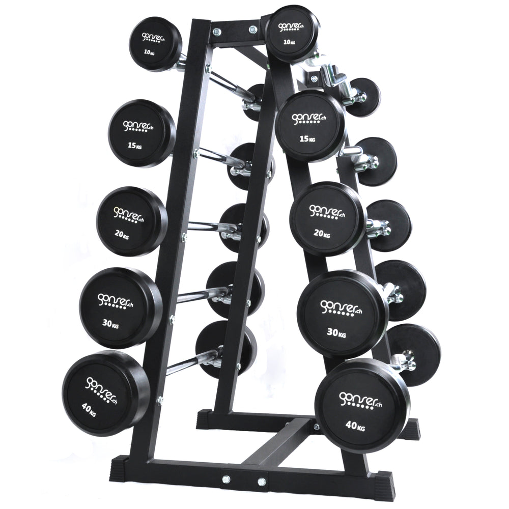 Langhanteln TIGER Komplettset 10-40 kg inkl. Ständer