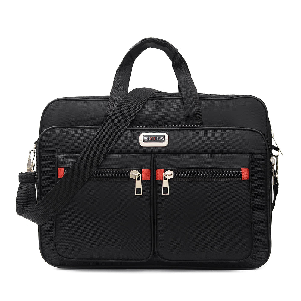 15"" LINCOLN black laptop bag