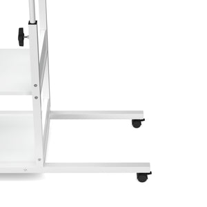 Laptoptisch auf Rollen ROWAN 80 x 40 cm weiss