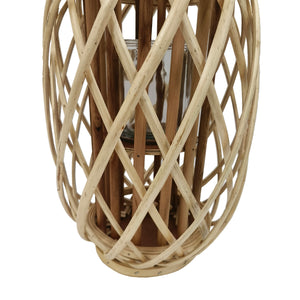 Laterne Bambus 26 x 40 cm natur