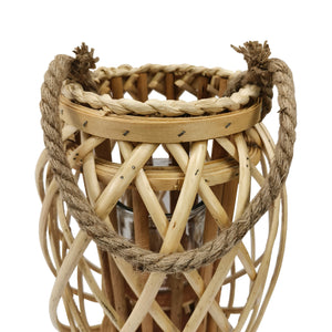 Laterne Bambus 26 x 40 cm natur