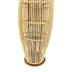 Laterne Bambus 27 x 72 cm natur