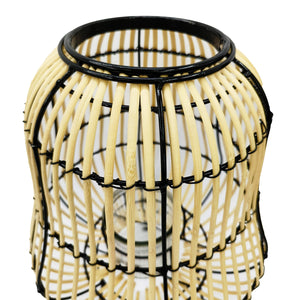 Laterne Bambus 31 x 44 cm natur