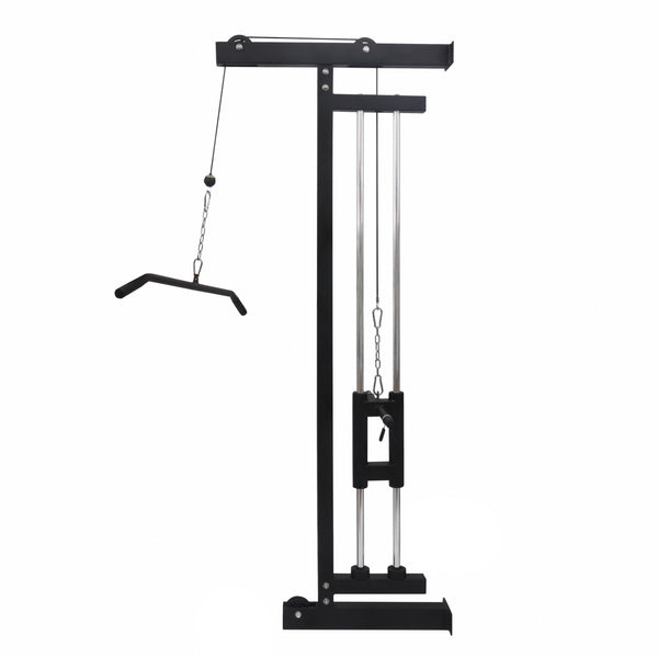 Latzugturm 190 x 75 cm schwarz