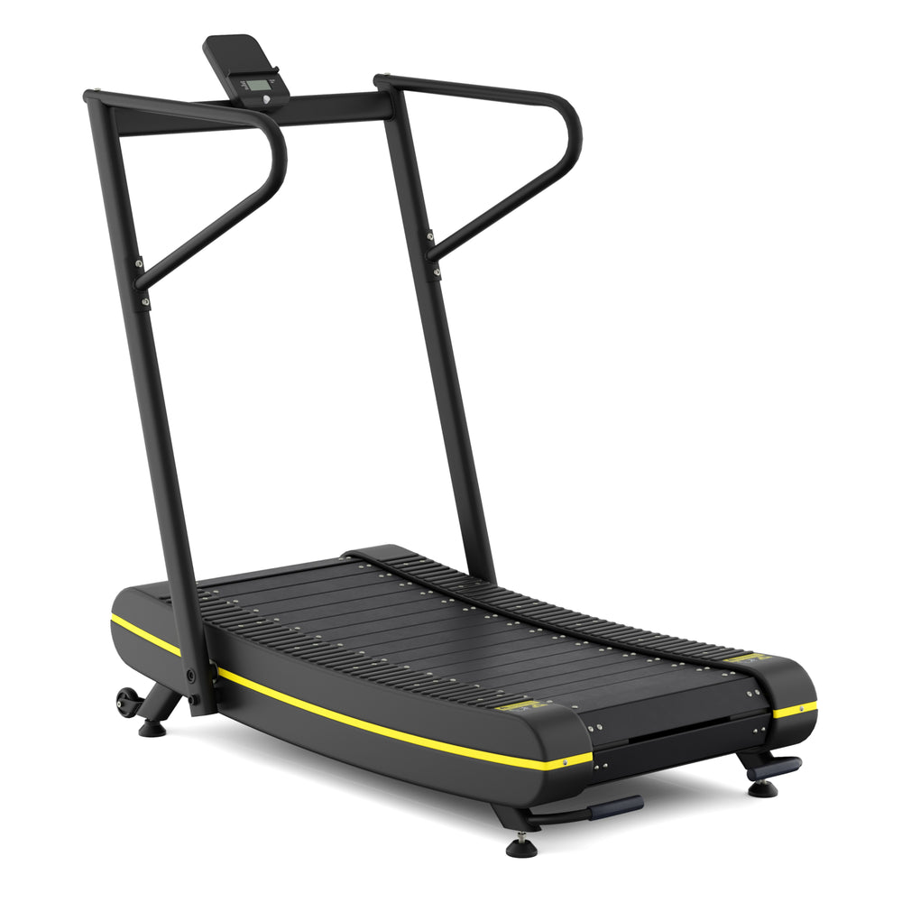 HUTKO foldable curved treadmill