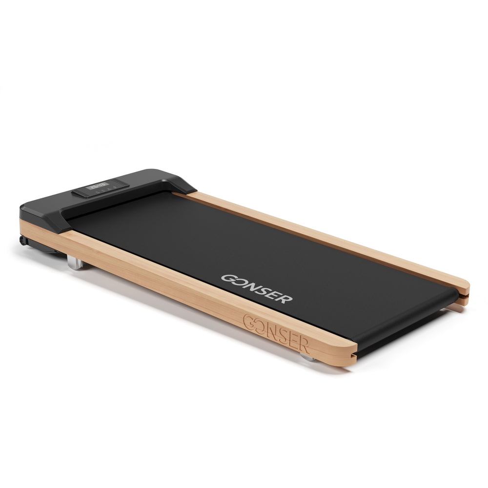 Treadmill Walking Pad INFINITY with Display, Natural