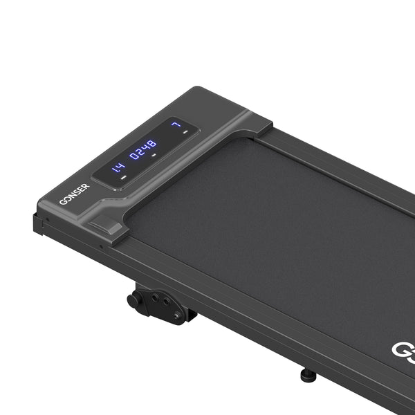 Laufband Walking Pad LED TEMPO mit Neigungsfunktion schwarz