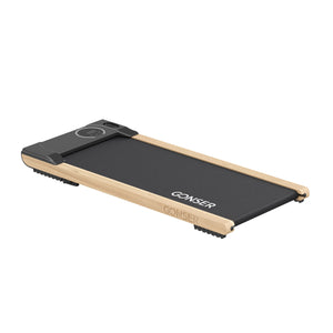 Laufband Walking Pad TIMBERPACE mit Fernbedienung natur
