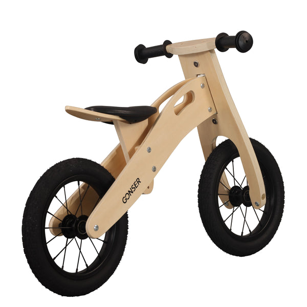 Bicicletta senza pedali per bambini in legno