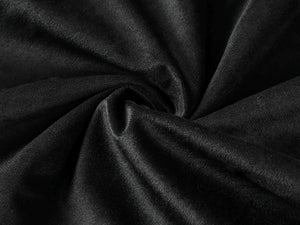 Lederhose Textil kurz schwarz Grösse 58
