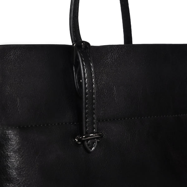 Ledertasche GRACE schwarz