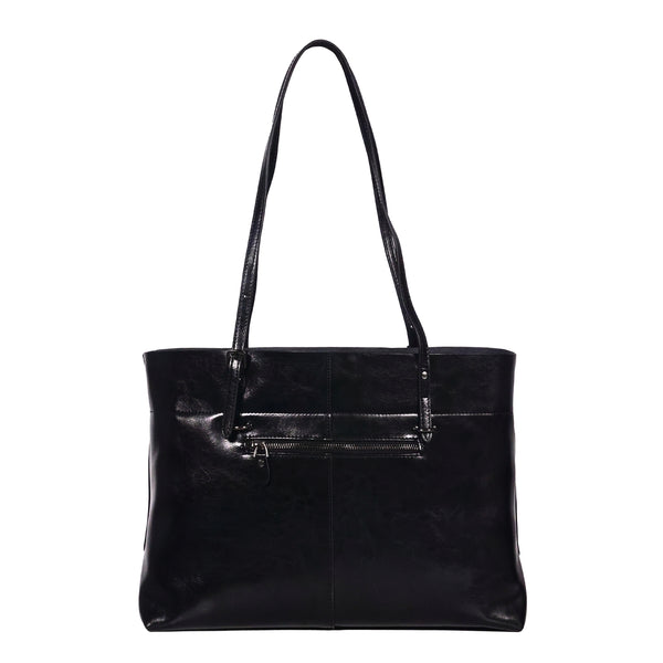 Ledertasche GRACE schwarz